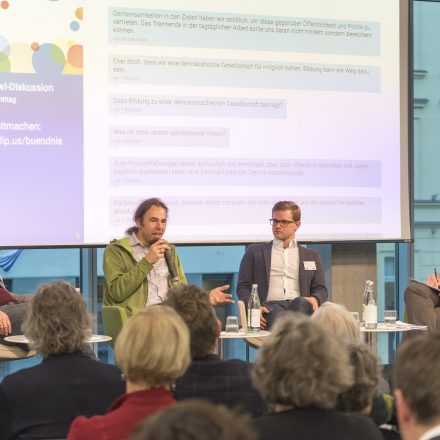 Entwicklungskonferenz zur Bündnisinitiative für eine demokratische Gesellschaft