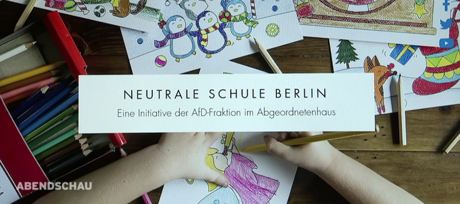 Positionen zum Meldeportal der AFD in Berlin
