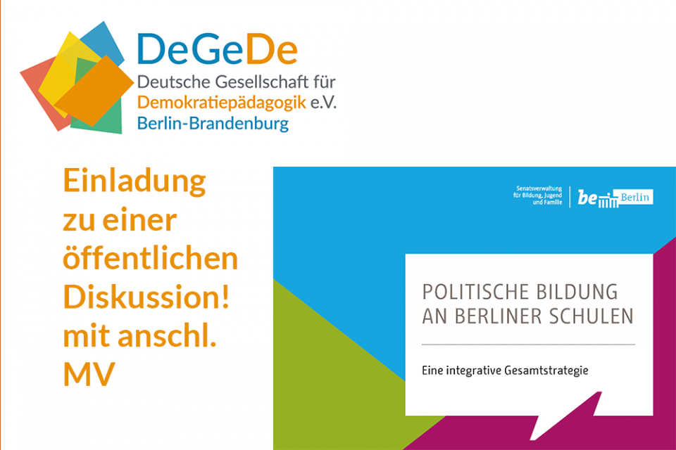 Öffentliche Diskussion mit anschließender Mitgliederversammlung Landesverband Berlin-Brandenburg