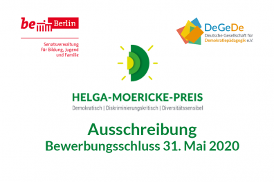Ausschreibung des Helga-Moericke-Preises 2020